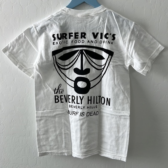 Surf Is Dead - White Shirt Size Small - Picture 2 of 3